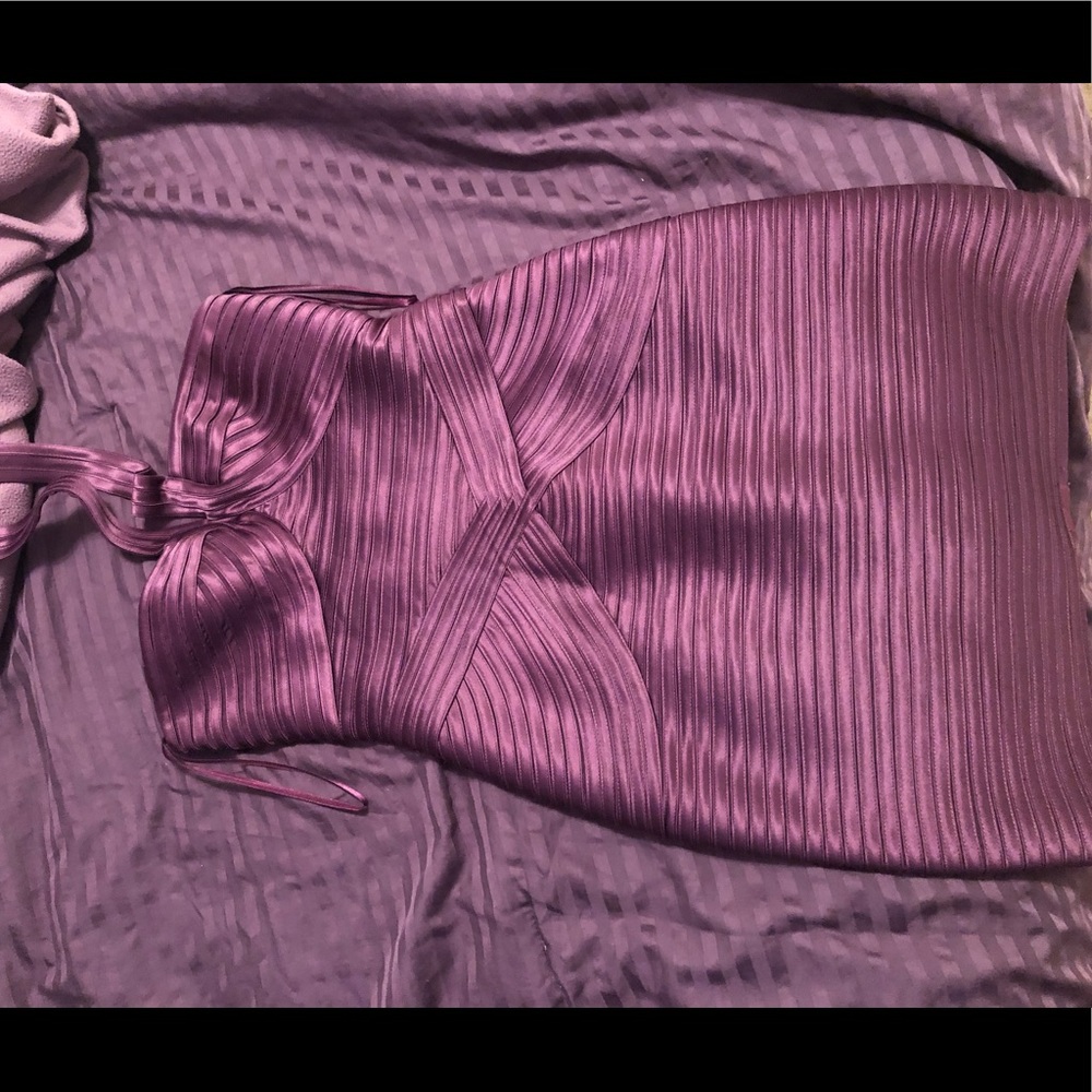 Bcbg purple dress